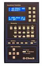 Digital Readouts CCP offers a choice of Quadra-Chek or QVI Q-Check digital readout controllers for all new comparators. Quadra-Chek 200 & 300 controllers are available as options.