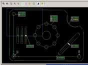 echek s unique CAD based programming option allows entire parts or sections of parts to be programmed simply by indicating the area to be measured.