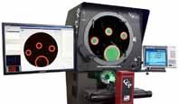 Digital Automation Digital image tools allow the optical comparator to perform more types of measurements faster and more accurately than by traditional manual methods.