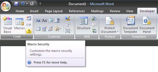 For reference, see the image below. In the case of Excel 2010/2013/2016, click on File Options menu item and in the displayed window, select Trust Center in the left hand side pane.