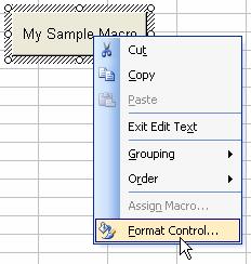 9. To size or relocate the macro, you must first be sure that it is selected, but not in typing mode.