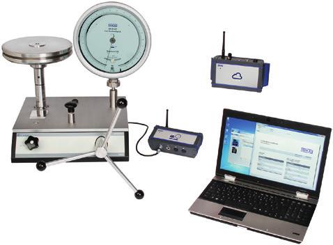 Calibrate electrical pressure measuring instruments with WIKA-Cal, CPU6000 and pressure balance Pressure balances offer the highest accuracy as references for the calibration of pressure measuring