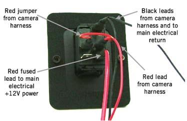 Fuse and On/Off Switch Mounting STATIC CONFIGURATION Caution!