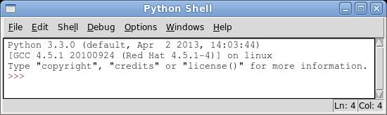 IDLE Python also provides a graphical version of the Python Command Line called IDLE.