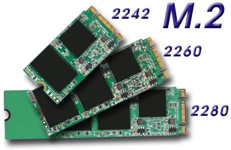 Location of Jumper J9 M.2-2280-Slot for SSD cards The M.2-2280 BM slot supports M.2 SSD storage cards with SATA or with the more advanced PCIe interface. Type 2280 means, it supports the usual M.