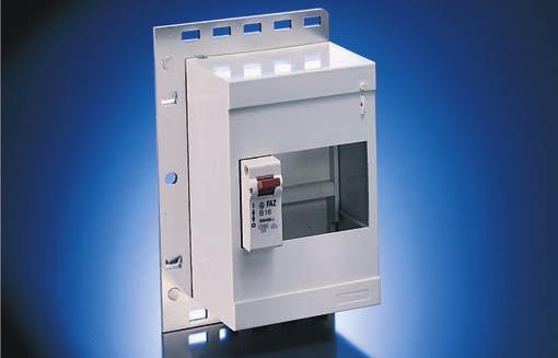 Cabinet accessories Electrics Small distribution module For the installation of power distribution modules on DIN