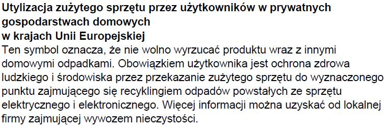 Polish notice