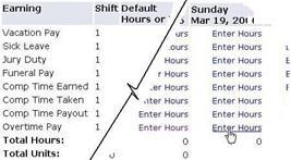 Section III: Web Time Entry Instructions Entering Hours This section describes how to enter hours, comments, edit comments, and submit and track the time sheet s status.