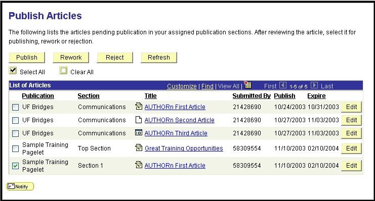 2. Now that you know what it will look like after it is published, you should review all of the tabs just to make sure the information in all the fields is correct.