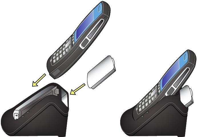 same time. Any Battery Pack for the Spectralink 84-Series handset can be charged in any Spectralink 84-Series Charger.