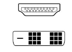 0 Adapter DVI to VGA Adapter VGA Conversion Cable DisplayPort
