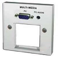 CLB-2550-UD-TV: Media outlet, 1 x TV CLB-2550-UD-VGA+AUDIO: Media outlet, 1 x VGA