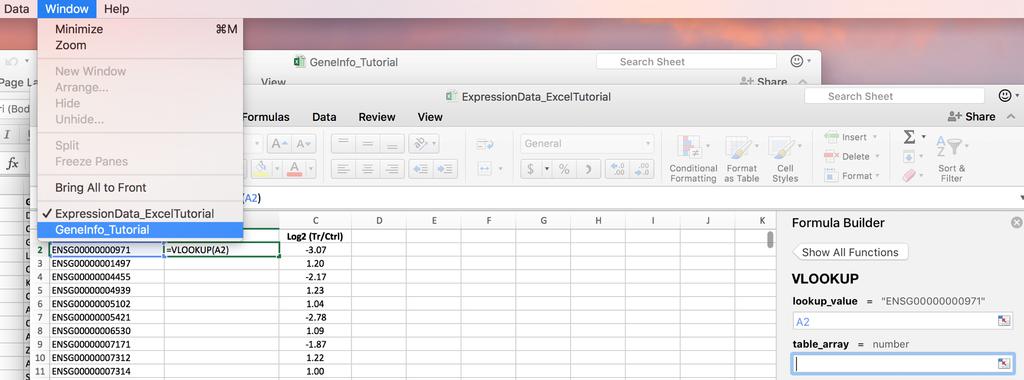 If you do not see VLOOKUP on the main menu, scroll down to more functions which opens a dialog box with all of the available Excel functions. Under lookup and reference you will find VLOOKUP.