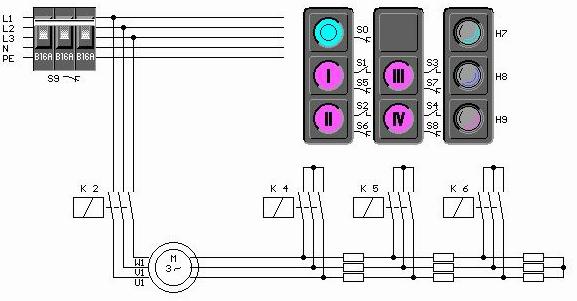 Control circuit: Complete the function diagram and draw up