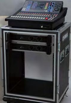 operated anywhere with ease. The LS9-16 can be rack-mounted using the optional RK-1 Rack Mount Kit. It can also be placed on a rack top for convenient access.