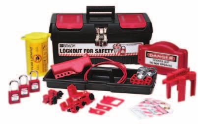 Oversized Breaker Lockout (65329) 1 3-in-1 Electrical Plug Lockout (PLO23) 1 Wall Switch Lockout (65392) 1 Small Fuse Blockout (65690) 1 Large Fuse Blockout (65691) 1 Extra-Large Lockout Toolbox