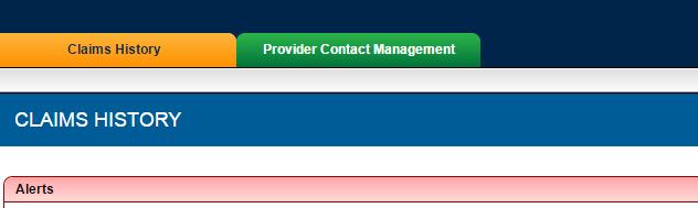 Cotiviti Provider Portal Once you log in, you will see two tabs.