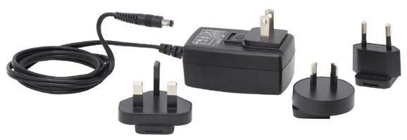 Supplied accessories PSU-12VU Universal D adaptor (Part No: 1180 0051) Wall power adaptor with interchangeable plug