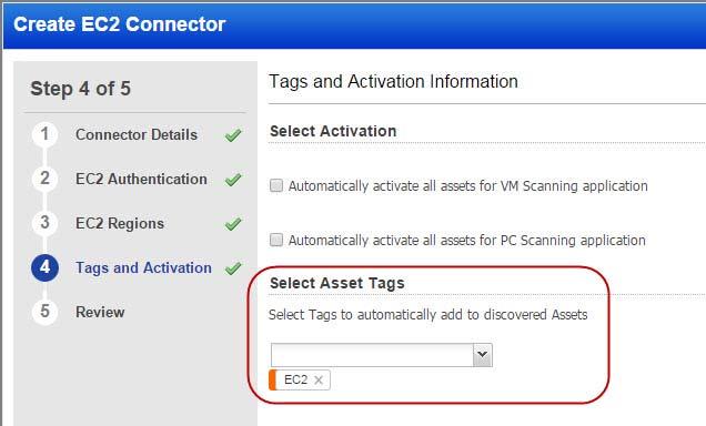 Automate Asset Inventory Assigning Tags EC2 Scans with Qualys relies upon a scan-by-tag workflow. It is a best practice to associate a Qualys tag to all of your EC2 instances.