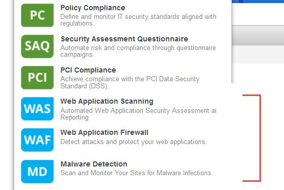 Scan Assets Securing Web Applications Using Qualys you can secure Applications using Application Scanning and Firewall solutions.
