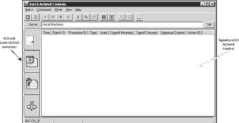 FactoryTalk Batch ActiveX controls introduction Chapter 8 Open the PromptsList control Like the Unacknowledged Prompts window within the FactoryTalk Batch View, the PromptsList control is used to