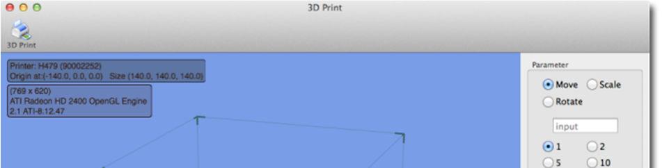 Getting Ready to Print Starting the Afinia 3D Program If the application is