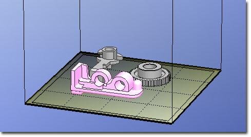Printing with the H480 3D Printer Loading a 3D Model Click File / Open or the Open icon on the toolbar (Windows only) and select the model you want to open.