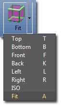 View Options To observe the target model in different ways, use the mouse to control the view.