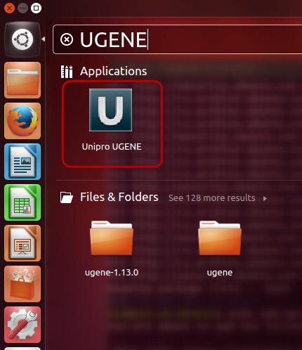 sudo apt-get install ugene To install the non-free UGENE plugins do the following: sudo apt-get install ugene-non-free To install the UGENE data do the following: sudo apt-get install ugene-data