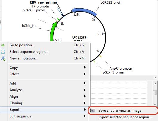 Also it is possible to shift the start point of a circular molecule by Edit sequence -> Set new