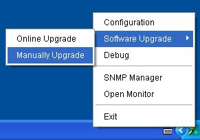 Diagram 3-5 2.Click Browse to choose file directory. Then, click Upgrade to upgrade software. Refer to Diagram 3-6. 3.4.