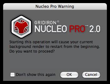 Feature Interactions Nucleo Pro operates only one feature at a time. This allows every feature to make full use of the available CPU and RAM.
