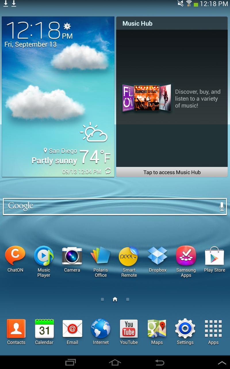 Additionally, if you had any widgets for weather, etc., they will be reset. 5.