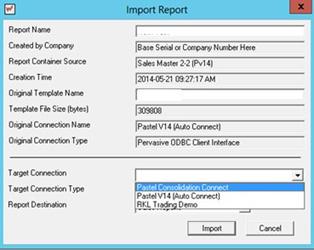 1. In the Report Manager select the folder you would like to import the report into. 2. Right-click and select Import Report. 3. Select the Report that you are importing.