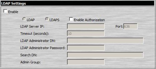 CC Management Settings To allow authorization for the KN1000 through a CC (Control Center) server, check Enable and fill in the CC Server s IP address and the port that it listens on in the