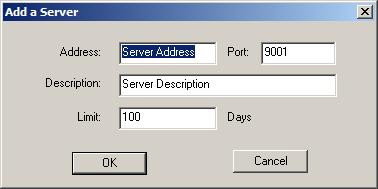 Chapter 12. The Log Server The Menu Bar The Menu bar consists of four items: Configure Events Options Help These are discussed in the sections that follow.