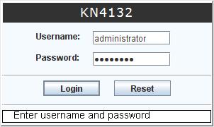 Browser Login The KN2132 / KN4116 / KN4132 can be accessed via Internet browser from any platform that has the Java Runtime Environment (JRE) installed.