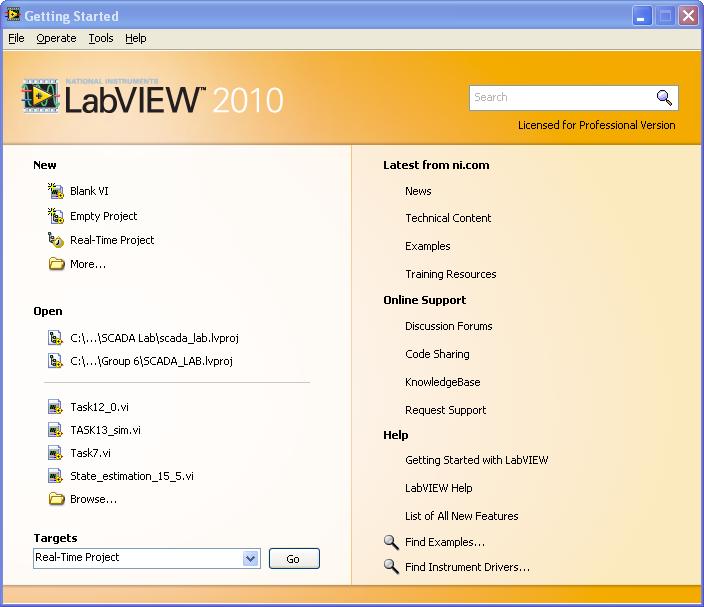 2 Virtual Instruments with LabVIEW Introduction LabVIEW (short for Laboratory Virtual Instrumentation Engineering Workbench) is a platform and development environment for a visual programming