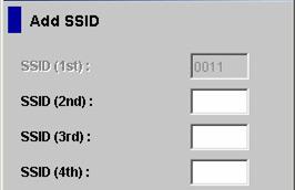Adding and Deleting SSIDs for an RCU Before adding an SSID, make sure that the remote copy connection is properly installed. You can add three SSIDs to each RCU.