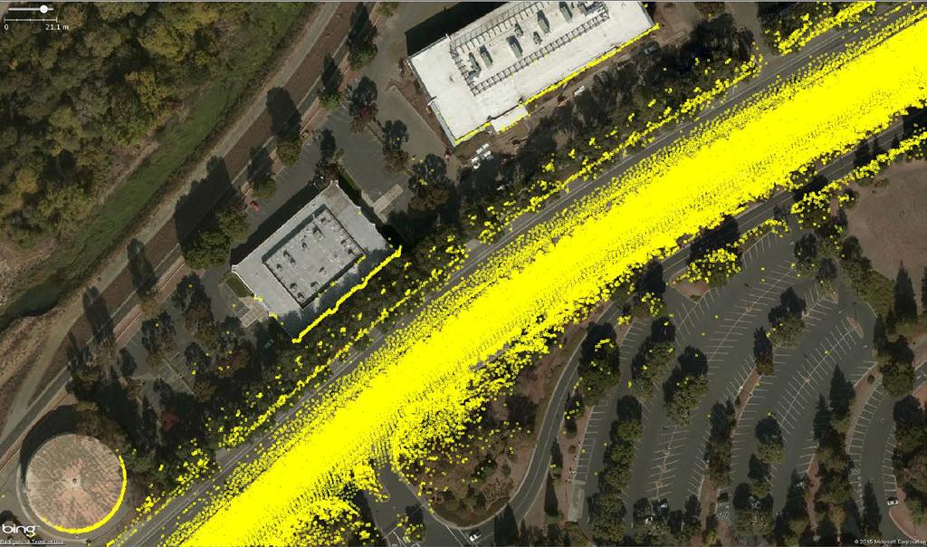 Global Positioning of Point Clouds Overlay