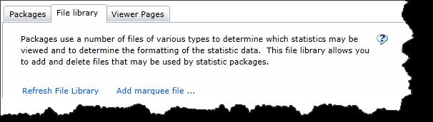 Use a legacy package If your package does not require the new statistics, you can convert the output into Interaction Marquee 3.0 XML format.