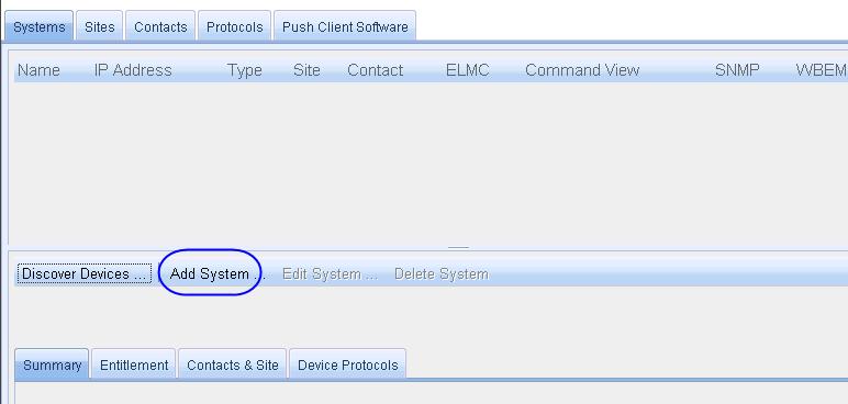 1 Configuring Protocols for Your Environment If you have additional credentials besides the WMI and CommandView credential sets that were pre-configured through the Insight Remote Support