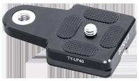 The new SIRUI TY-X plates have a special slot for use with today s popular camera straps