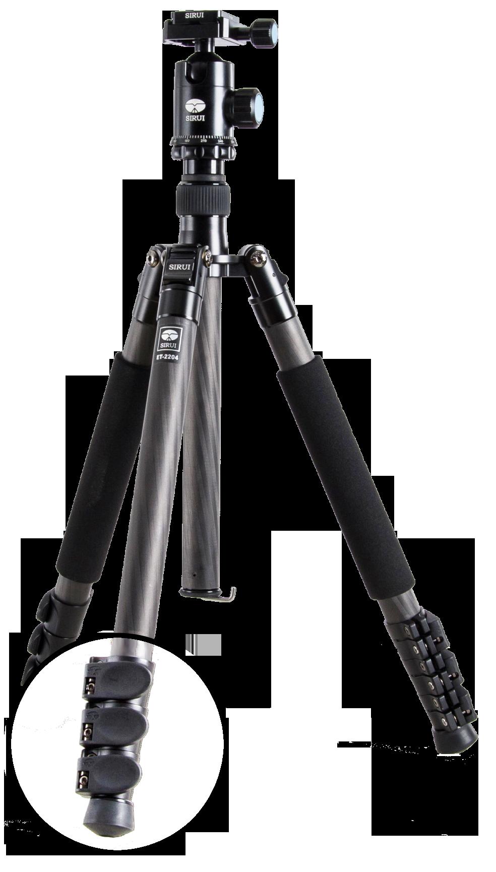 3 SIRUI ET SERIES PROFESSIONAL TRIPOD KITS The ideal combination for the budget conscious photographer ET If you re a photographer on a budget, but refuse to compromise on quality, the new SIRUI ET