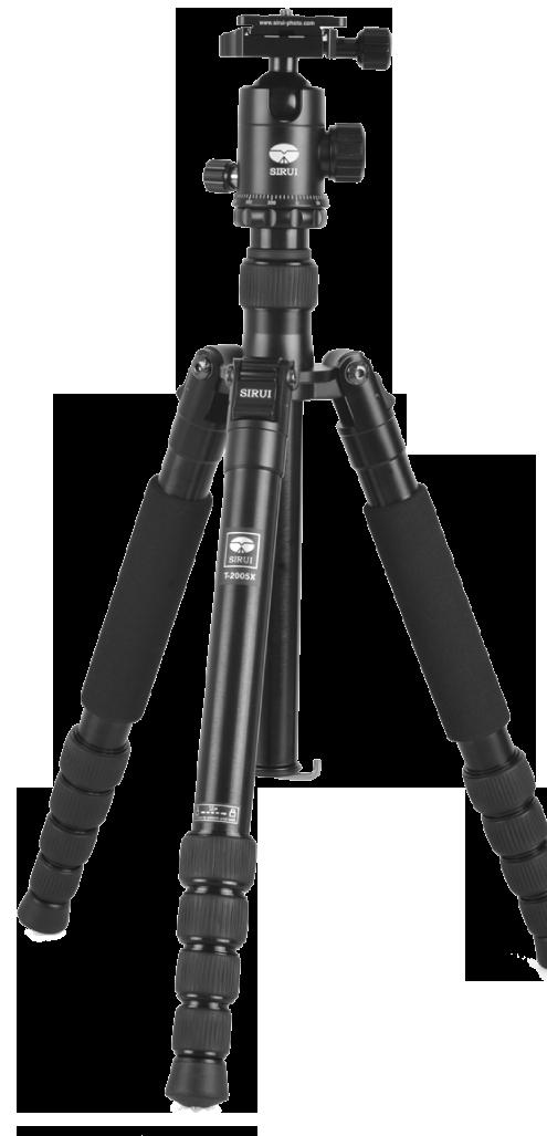 tripods to use with longer lenses and to shoot on a windy day. Yet, they still want it to fold up small and lightweight so they can easily carry it in a back pack or carry-on luggage.