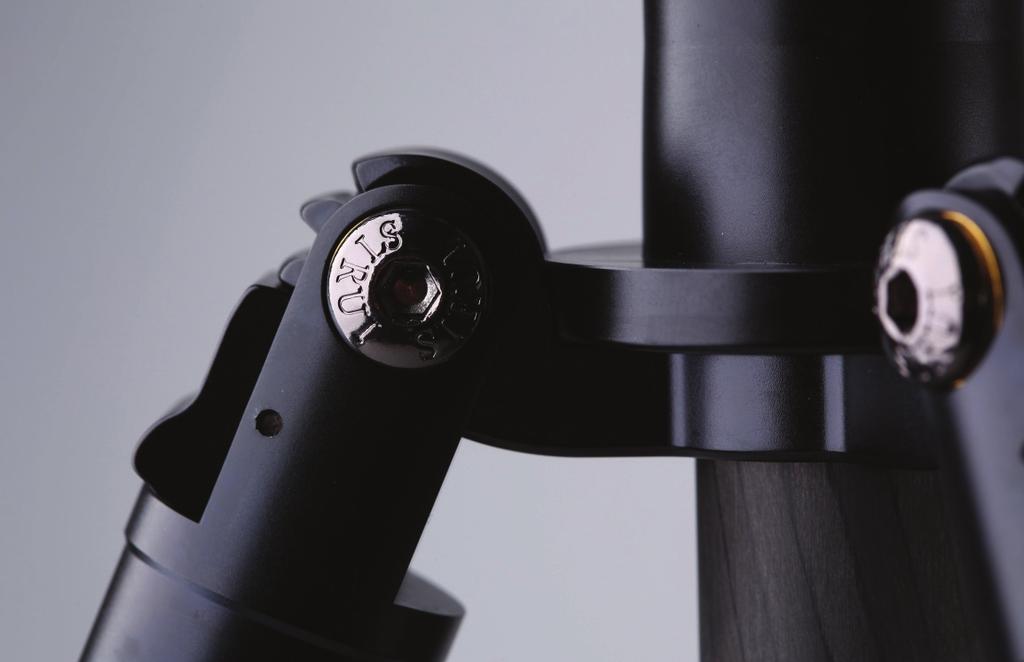 6 SIRUI T-X SERIES PROFESSIONAL TRIPODS Our Our most compact, full-sized tripods tripods specifically designed with with the the traveler in in mind.