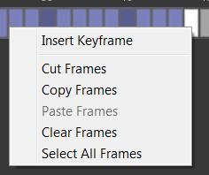 Hold shift and click or drag to add a range of frames to the selection, starting from the timeline indicator. Tip: Mac users can use command instead of control.