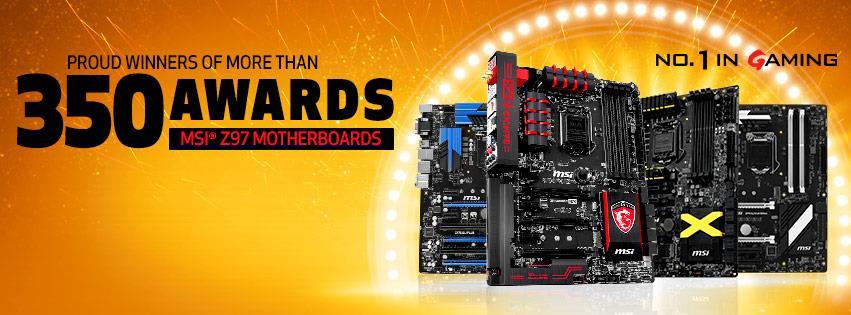 MSI GAMING success In 2014, our GAMING series won a record breaking 350+ awards and numerous Product of the Year 2014 awards. With this, MSI s motherboard market share skyrocketed.