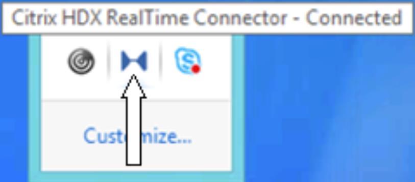 Skype for Business audio quality is not poor or does not work. a. In your Windows Task Tray there will be an icon called Citrix HDX Real Time Connector b.