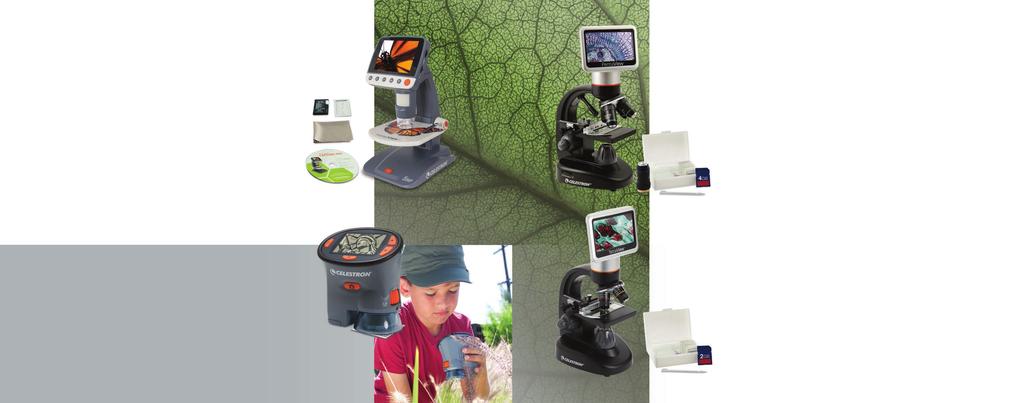 InfiniView LCD Digital Microscope 44360 Display subjects in sharp detail with the flexible InfiniView LCD Digital Microscope. Its 3.